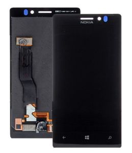 Nokia Lumia 925 LCD displej + dotyková deska, plocha - komplet lepený O-E-M