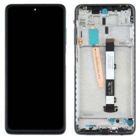 LCD displej Xiaomi Poco X3 + přední kryt black ORIGINÁL