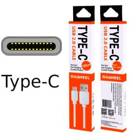 USB datový, dobíjecí kabel pro Huawei Mate 40 Pro SPEED bílý