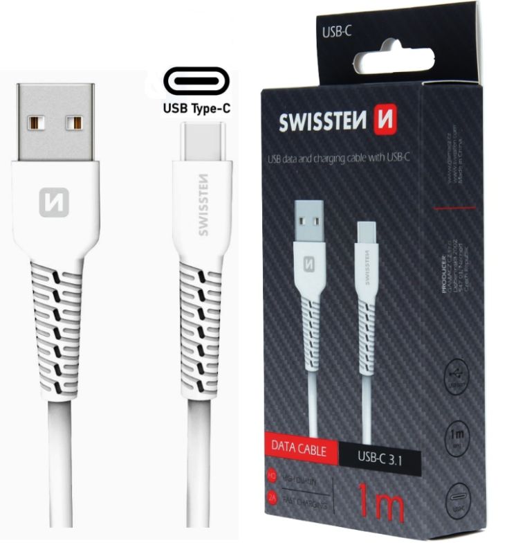 Dobíjecí a datový kabel USB / Typ-C vysokorychlostní 2A S-T-A-R