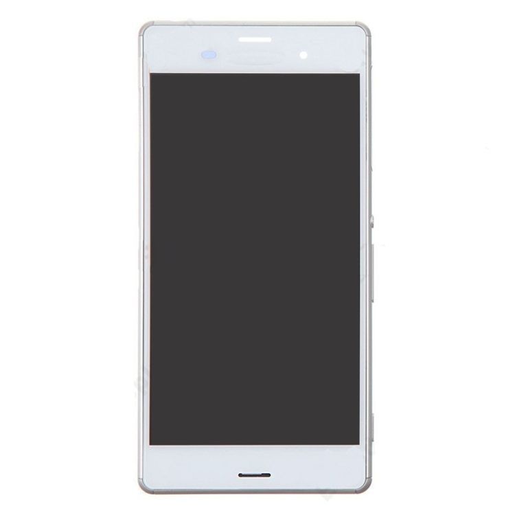 LCD displej Sony Xperia Z3 Dual SIM D6633 bílý