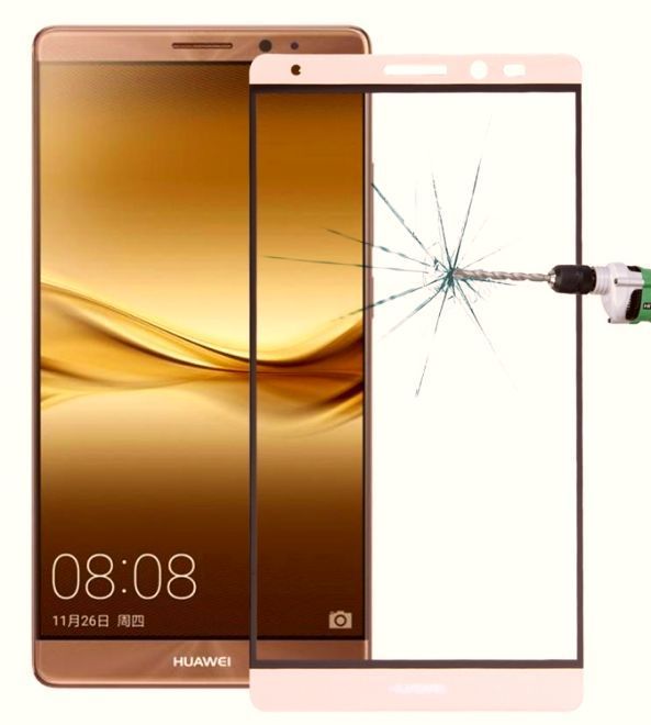 Tvrzené sklo Huawei Mate 8 zlaté, gold TT-TopTechnology