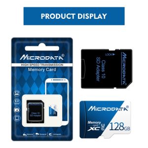 Paměťová karta MiCRODATA 128GB U3 Speed, TF microSD zápis 30MB/s, čtení 80MB/s
