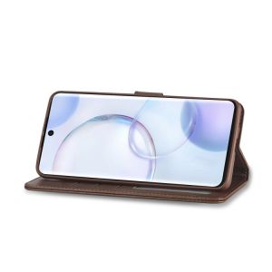 Pouzdro Huawei Nova 9, Honor 50 hnědé, brown řada LC.IMEEKE S-T-A-R