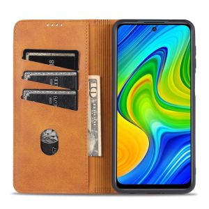 Kožené pouzdro Xiaomi Redmi Note 9S černé TT-TopTechnology