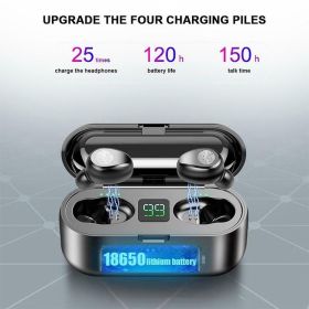 TWS F9 Bezdrátová sluchátka pro Xiaomi Mi 10T Lite 5G TT-TopTechnology