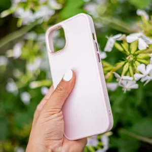 Pouzdro pro Apple iPhone 16 ( 6,1" ) pink, řada SATEN, materiál TPU, hliník TT-TopTechnology