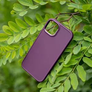 Pouzdro pro Apple iPhone 16 ( 6,1" ) wine red, červené, řada SATEN, materiál TPU, hliník TT-TopTechnology