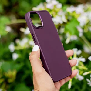 Pouzdro pro Apple iPhone 16 ( 6,1" ) wine red, červené, řada SATEN, materiál TPU, hliník TT-TopTechnology