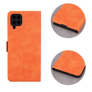 Pouzdro Xiaomi Redmi Note 12s oražové, orange, řada SMART Mono, materiál syntetická kůže TT-TopTechnology