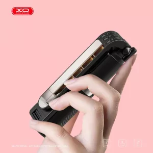 SELFIE tyč pro Samsung Galaxy Xcover Pro G715 s dálkovým ovladačem, černá TT-TopTechnology