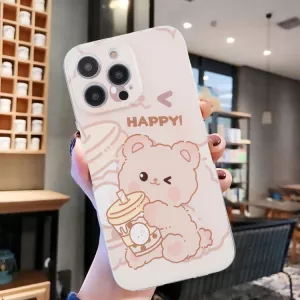 TPU pouzdro pro Apple Iphone 15 Pro - Medvídek, Bear TT-TopTechnology