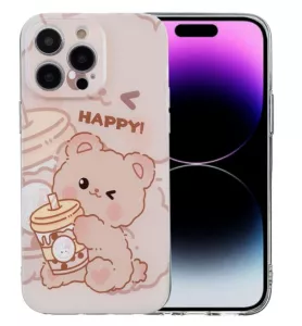 TPU pouzdro pro Apple Iphone 15 Pro - Medvídek, Bear