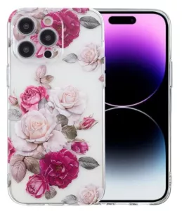 TPU pouzdro pro Apple Iphone 15 Pro - Růže TT-TopTechnology