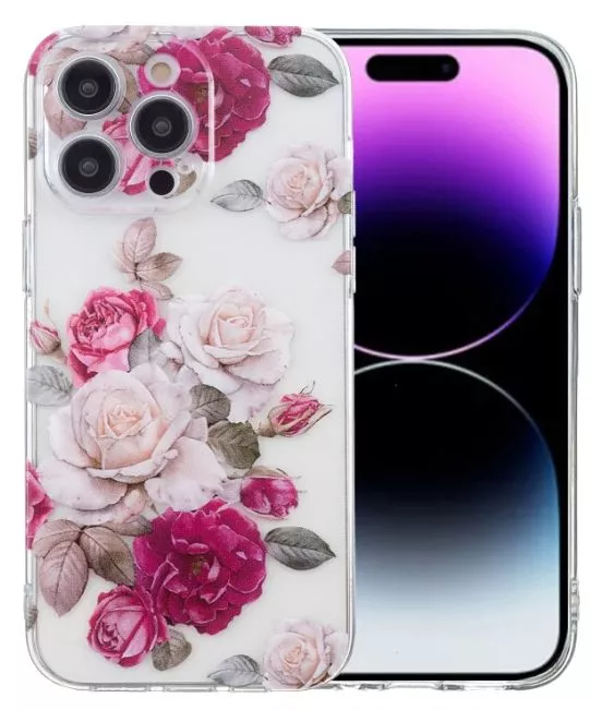 TPU pouzdro pro Apple Iphone 15 Pro - Růže TT-TopTechnology