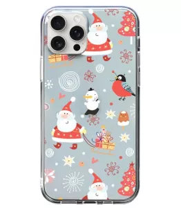 TPU pouzdro pro Apple Iphone 15 Pro - Santa Klaus TT-TopTechnology