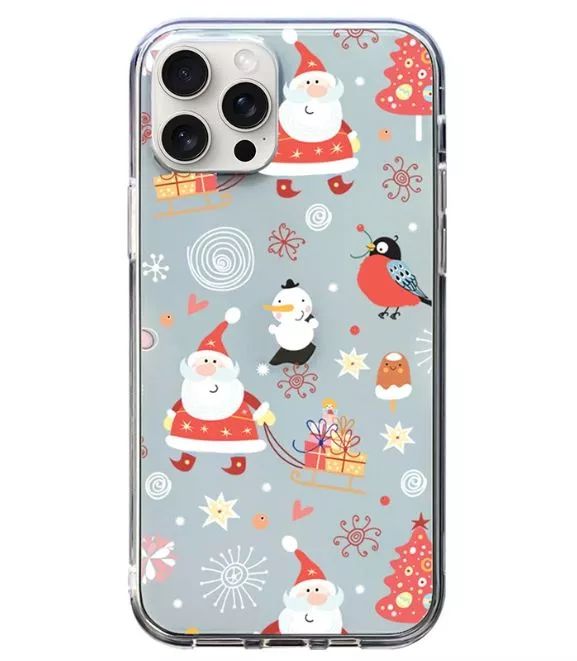 TPU pouzdro pro Apple Iphone 15 Pro - Santa Klaus TT-TopTechnology