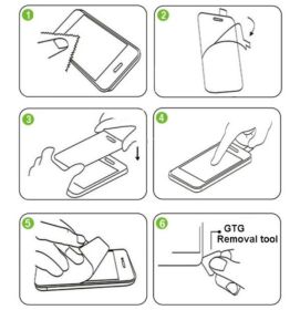 Ochranné sklo Motorola Moto G04 čiré, tvrzené sklíčko na LCD displej celoplošné TT-TopTechnology