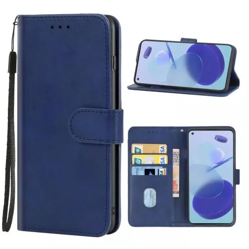 Pouzdro kožené Xiaomi Mi 11 Lite 5G modré