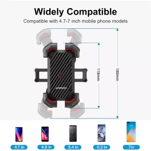 JR-ZS288 držák mobilního telefonu na řídítka kola, bicyklu, motocyklu, skútru nebo koloběžky - Bike Holder JOYROOM