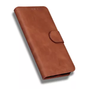 Kožené pouzdro Honor X8 hnědé, brown řada CLASSIC TT-TopTechnology