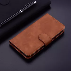 Kožené pouzdro Honor X8 hnědé, brown řada CLASSIC TT-TopTechnology