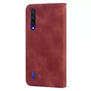 Kožené pouzdro Xiaomi Mi 9 Lite hnědé, brown, ze syntetické kůže TT-TopTechnology