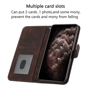 Kožené pouzdro Xiaomi Mi 9 SE hnědé, brown, tzv. knížka TT-TopTechnology