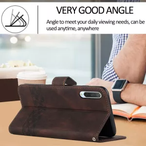 Kožené pouzdro Xiaomi Mi 9 SE hnědé, brown, tzv. knížka TT-TopTechnology