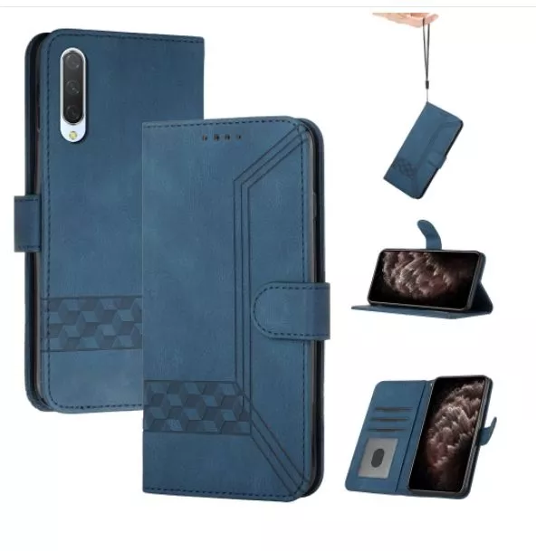 Kožené pouzdro Xiaomi Mi 9 SE modré