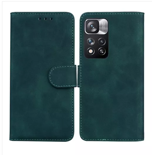 Kožené pouzdro Xiaomi Redmi Note 11 Pro+ 5G zelené