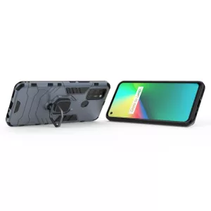 TPU pouzdro, zadní kryt pro Realme 7i modré, blue, odolné proti nárazům, s držákem a magnetem uprostřed TT-TopTechnology