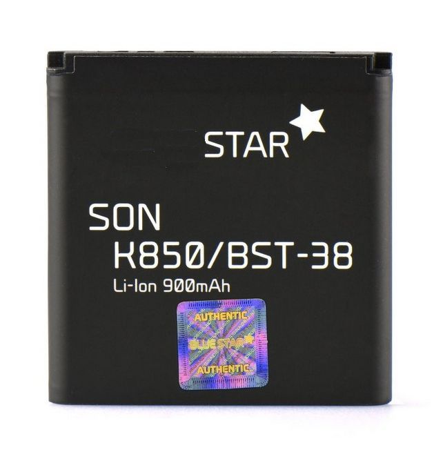Baterie Sony Ericsson C510 900mAh Li-Ion nahrazuje ORIGINÁL BST-38 TT-TopTechnology