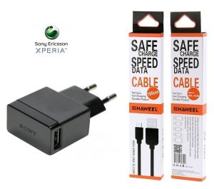 Nabíječka pro SONY Xperia XA 1500mA ORIGINÁL + vysokorychlostní kabel
