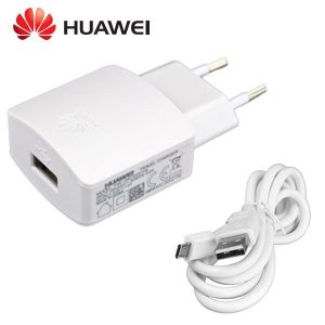 Síťová nabíječka pro Huawei Y6 II, Y6 2 Compact ( Dual Sim ) 1000mA + datový kabel originál