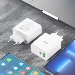 Nabíječka Samsung Galaxy S25 Ultra, PD 3.0 / PPS, 65W + dobíjecí, data kabel 3A, plnohodnotně nahrazuje originál HOCO