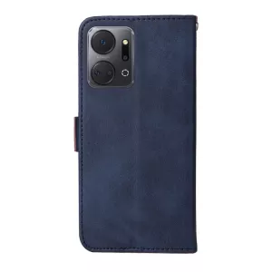 Kožené pouzdro Honor X7a modré, blue, řada CLASSIC, model knížka S-T-A-R