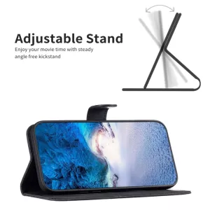 Kožené pouzdro knížka pro Vivo Y21, Vivo Y21s černé, black, řada CLASSIC S-T-A-R