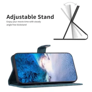 Kožené pouzdro knížka pro Vivo Y21, Vivo Y21s zelené, green, řada EMBOSSED S-T-A-R