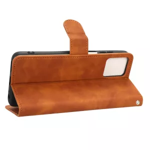 Kožené pouzdro Motorola Moto G32 hnědé, brown, řada CLASSIC, materiál syntetická kůže, model knížka TT-TopTechnology