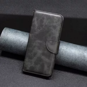 Kožené pouzdro Realme 9 Pro+ černé, black, model knížka, řada LAMBSKIN Magnetic S-T-A-R