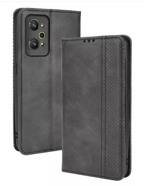 Kožené pouzdro Realme GT2 5G černé