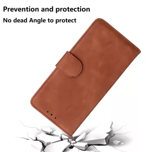 Kožené pouzdro Sony Xperia L3 hnědé, brown, řada CLASSIC, model knížka TT-TopTechnology