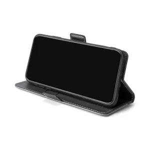 Kožené pouzdro Xiaomi Mi 8 Lite černé, black, řada Business Style TT-TopTechnology