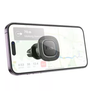 MH72HOCO magnetický držák telefonu do větrací mřížky ventilátoru, vhodný zejména pro iPhone řady 12 až 16