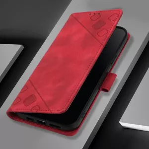 Pouzdro knížka Honor Magic6 Lite 5G červené, red, řada BUSINESS, materiál syntetická kůže S-T-A-R