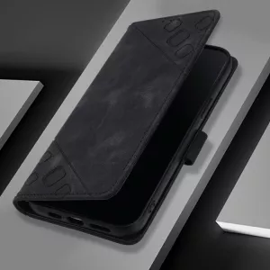 Pouzdro knížka pro Honor Magic6 Lite 5G černé, black, řada BUSINESS, materiál syntetická kůže S-T-A-R