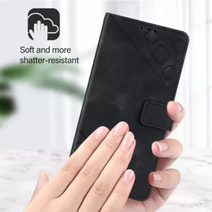 Pouzdro knížka pro Honor Magic6 Lite 5G černé, black, řada BUSINESS, materiál syntetická kůže S-T-A-R