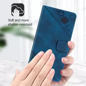 Pouzdro knížka pro Honor Magic6 Lite 5G modré, blue, řada BUSINESS, materiál syntetická kůže S-T-A-R