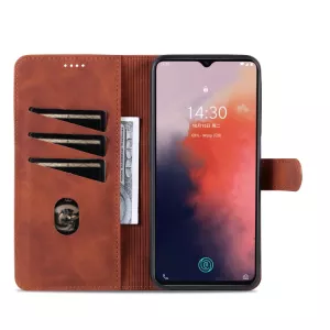 Pouzdro Realme 9 Pro 5G, Realme 9 5G hnědé, brown, řada CLASSIC Magnetic, model knížka S-T-A-R